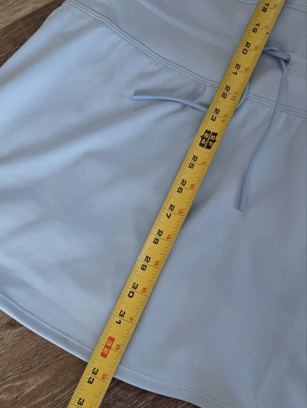 Vuori Daily Tennis Dress NWT Surf Blue Drawstring Built In Shorts Pickleball - Picture 6 of 16